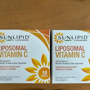 SunLipid リポソーム ビタミンC 1,000mg 30包 ×2箱　