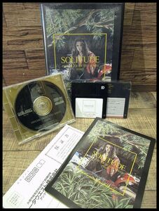 G② ◆ PC54 現状渡し 富士通 FM TOWNS DATA WEST データウエスト SOLITUDE ソリチュード 上巻 CD-ROM 3.5FD パソコン ゲーム サイコホラー