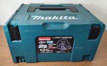 マキタ(Makita) 125ミリ充電式マルノコ 黒 18V6Ah バッテリ２本・充電器・ケース付 HS474DRGXB(HS474D)_画像9