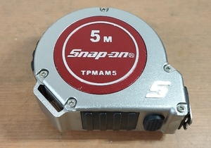 【全国一律送料520円】Snap-on (スナップオン) メジャー 5m (mm表記) TPMAM5 [並行輸入品]　動作確認済みです