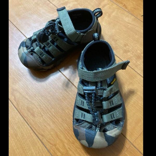 KEEN NEWPORT H2(キーン ニューポート H2)15センチ カモフラ