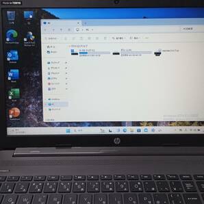 ★ 美品 ★ HP 250 G7 Corei3 【第7世代】メモリ8GB SSD128GB+HDD500GB Office2021搭載 の画像3