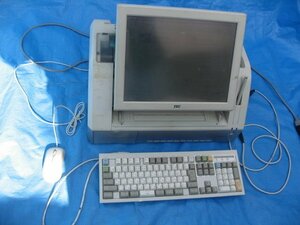 東芝テック TEC テック事務コン SJ-5500 Windows XP キーボード マウス タッチペン付属 現状品 直接引き渡し対応