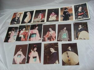  kabuki seat life photograph set sale 16 sheets 