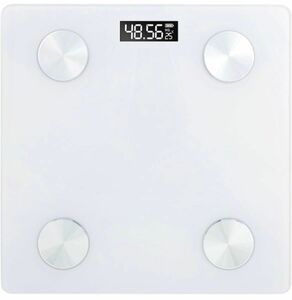 体重計、バスルームスケール Bluetooth フロアボディスケール BMI LED デジタルスマート体重計　電池式
