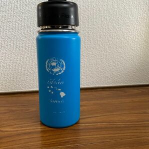 ハイドロフラスク　473ml 水色　ハワイ　アイランドビンテージコーヒー