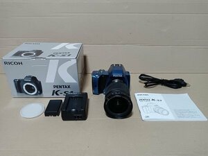 PENTAX K-S1 黒死病修理品 美品です。レンズはおまけです。