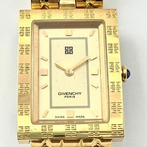 GIVENCHY ジバンシー REG 1 558 962 スクエア 腕時計 現状品の画像1