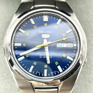 SEIKO セイコー 5 ファイブ 7S26-02F0 裏スケ 21J 自動巻き 現状稼働 現状品