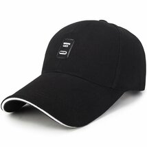 キャップ メンズ 帽子UVカット99％・UPF50+紫外線対策日焼け防止 小顔効果 カジュアル おしゃれ 野球帽 調整可能 男女兼用-ネイビー_画像2