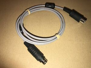 [ new goods made goods ]SHARP X68000 CZ-6BM1A for MIDI cable 1.5m DIN5 pin - Mini DIN type operation verification settled free shipping 