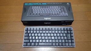 中古品：MX MECHANICAL MINI 赤軸（リニア）※Logi Boltレシーバー、その他付属品無し