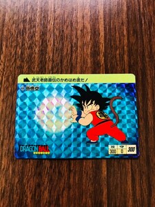 BANDAI 1988 год товар книга@.1 номер Monkey King черепаха. . волна золотой цвет Dragon Ball Carddas 