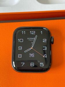 極上　Apple Watch Hermes series6 44mm ブラックステンレスモデル　93% エルメス