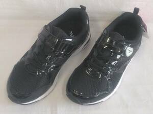  ребенок спортивные туфли . пара 787 24 см черный цвет Achilles для девочки shun sok чёрный / белый 2E формальная обувь. замена как .