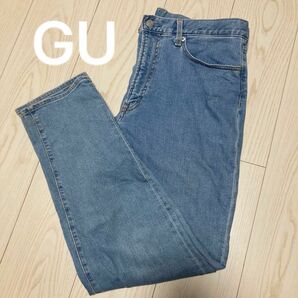 GUストレートデニム33