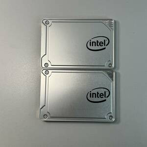 【中古/使用少】2台セット INTEL 545s SSD 512G SSDSC2KW512G8 smart正常 使用1200時間以下