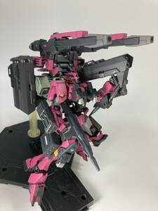 プロモデラー 雑誌掲載作品 1/144 HG ガンダム フラウロス (流星号) 改造 ガンダム・フラウロス ギャラクシー (流星号改) 完成品 ガンプラ