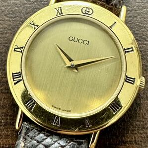 1円〜 Y 山 まとめ 4本セット GUCCI グッチ 3000M 3000.2.L 5500M 2700.2.L メンズ レディース クォーツ アンティーク ジャンク 時計 C2の画像4