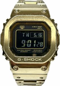 1 jpy ~ T Casio G-SHOCK G shock full metal high model BMW-B5000 Gold model digital men's quartz Bluetooth clock 62281589