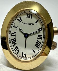 1 jpy ~ Y rare Cartier Cartier Baignoire bracket clock alarm white Rome n men's lady's quartz Junk clock 52303273