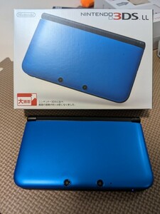  beautiful goods Nintendo 3DSLL special pack body . soft 4ps.@ attaching blue [ operation verification settled ] nintendo Nintendo