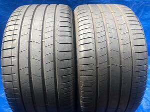 送料出品者負担 溝有中古2本セット 21年製 295/30R20 295/30-20 PIRELLI Pゼロ PZERO PZ4 MO1 メルセデスベンツ承認 ポルシェ BMW アウディ