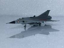 ■完成品 1/144 ドラケンJ35O オーストリア陸軍航空隊 ♯03-A 70年代ジェット機コレクション エフトイズ J35_画像2