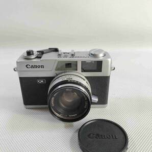 S5225○Canon キャノン フィルムカメラ Canonet QL17 レンズ 40mm 1:1.7 シャッターOK ケース付 【未確認】 240508の画像3