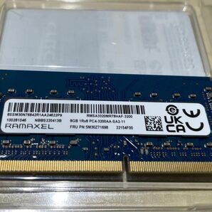 RAMAXEL PC4 3200AA 8GB 1枚　ノートPC用