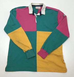 CANTERBURY long sleeve Rugger shirt polo-shirt rugby RUGBY colorful old clothes 