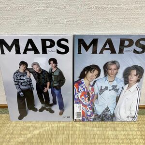 MAPS 2024年5月号 Number_i 日本版 韓国版