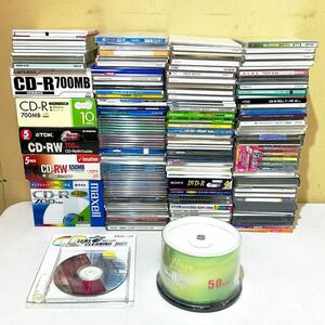 #E21B 未使用 未開封 CD 大量 まとめ 約270枚 セット 記録媒体 maxell TDK MITSUBISHI IMATION SONY メディア
