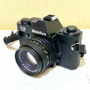 #E31E Mamiya ZE QUARTZ レンズ SEKOR E 1:1.7 f=50mm 49φ マミヤ フィルムカメラ 一眼レフ 本体 ボディ ブラック