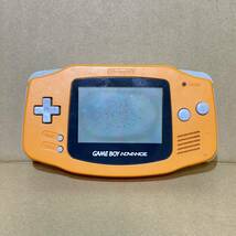 任天堂 ゲームボーイアドバンス GBA 本体 オレンジ ジャンク AGB-001 Nintendo GAMEBOY ADVANCE _画像1