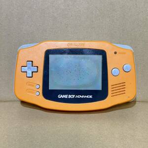 任天堂 ゲームボーイアドバンス GBA 本体 オレンジ ジャンク AGB-001 Nintendo GAMEBOY ADVANCE 