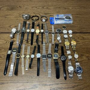 腕時計/SEIKO/セイコー/CASIO/カシオ/ELGIN/エルジン/ALBA/アルバ/TISSOT/Q&Q/ビンテージ/まとめ売り【現状品】