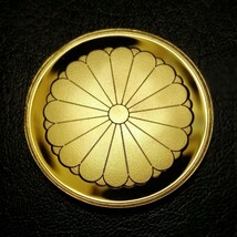 鳳凰 菊の御紋 ゴールド・記念メダル コイン　E_画像2
