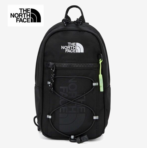 新品未使用 THE NORTH FACE ノースフェイス キッズワンウェイ ボディバッグ リュック 2way ブラック 海外限定