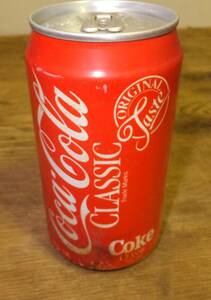 ★ て-640 コカ・コーラ 缶 中身なし 1986年 エキスポ EXPO 86　記念缶 希少 レア 大きさ/約寸：高さ12cm 径6cm×6cm 重さ35g