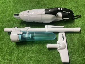 -052 美品 マキタ makita 充電式クリーナー 18V CL282FD サイクロンアタッチメント付 コードレス 掃除機 