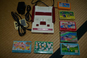  Famicom soft 7 kind body . together Junk .