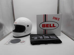 BELL　STAR2　スターⅡ　ソリッドホワイト　XLサイズ　新品/未使用　61-62ｃｍ用　付属品あり 