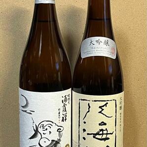 八海醸造 大吟醸 八海山 720ml 浦霞 禅 純米吟醸 720ML 2本セット