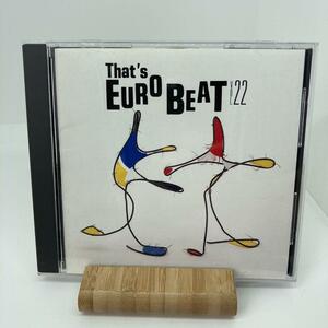 盤面良好　ザッツ・ユーロビート VOL.22　That's EUROBEAT