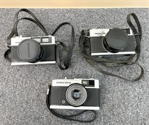 【JBI 5308a】1円スタート カメラ 双眼鏡 レンズ 15点以上 まとめ Canon キャノン OLYMPUS オリンパス デジカメ 一眼レフ ジャンク 現状品_画像3