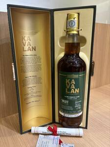 【APS 9132】1円～ 未開封 未開栓 KAVALAN SOLIST カバラン ソリスト バーボンカスク 58.6% 700ml 箱あり 現状品