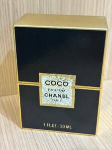 【APS 9185】1円～ COCO CHANEL ココシャネル PARFUM パフューム 香水 30ml FLACON EN CRISTAL CRISTAL BOTTLE 現状品