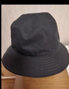 バケットハット 黒　レディース帽子、接触冷感UVカット