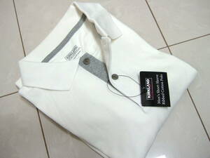 送料無料■新品 カークランド白半袖ポロシャツ日本サイズL LL XL アメリカサイズM メンズ